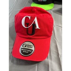 Desert Cactus Clark‎ Atlanta University CAU Hat Red Adjustable Baseball Cap NEW